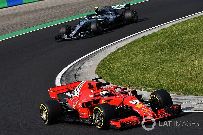 Hungarian GP: Vettel quickest in incident-filled FP3
