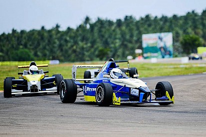 Coimbatore JK Tyre: Tharani wins four-way thriller