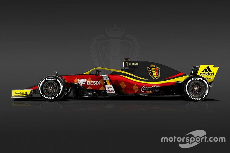 In beeld: Formule 1-bolides gehuld in WK-liveries