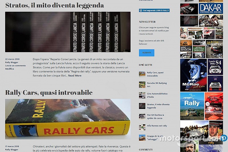 “Libri di Rally”, la memoria di uno sport in un blog