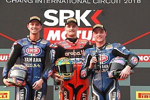 Davies gana por delante las Yamaha y Rea ya es líder