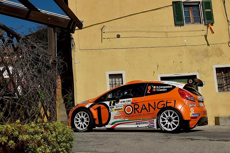 Simone Campedelli, Tania Canton, Ford Fiesta R5, Orange1 Racing