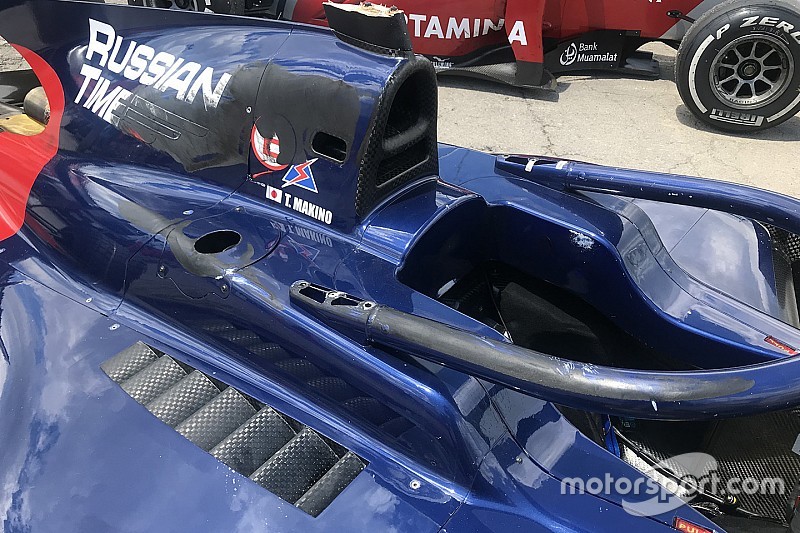 Halo ‘heeft leven gered’ van F2-rijder Makino
