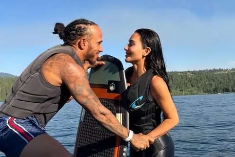 Lewis Hamilton e Kim Kardashian