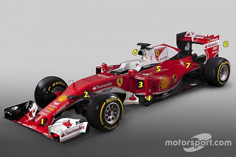 Tech analysis: Ferrari’s eight key changes to topple Mercedes