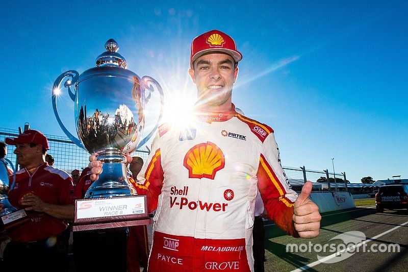 Race winner Scott McLaughlin, Team Penske Ford