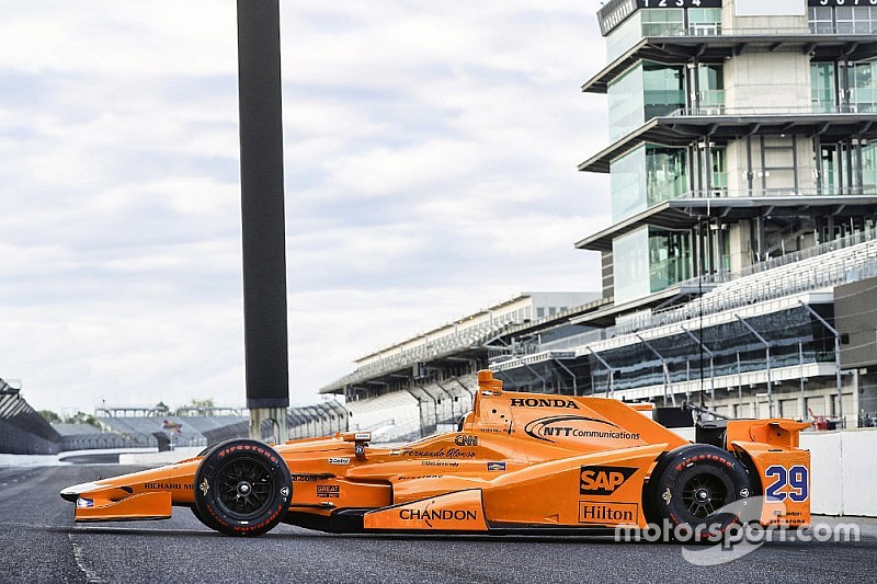 McLaren dévoile la livrée d'Alonso à Indianapolis