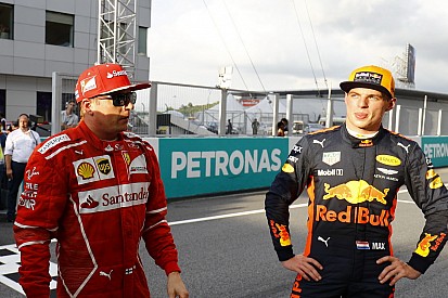 Verstappen: "Non voglio essere schiacciato". Kimi replica: "E io colpito..."