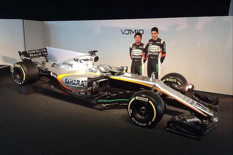 Sergio Perez, Esteban Ocon, Sahara Force India F1 VJM10