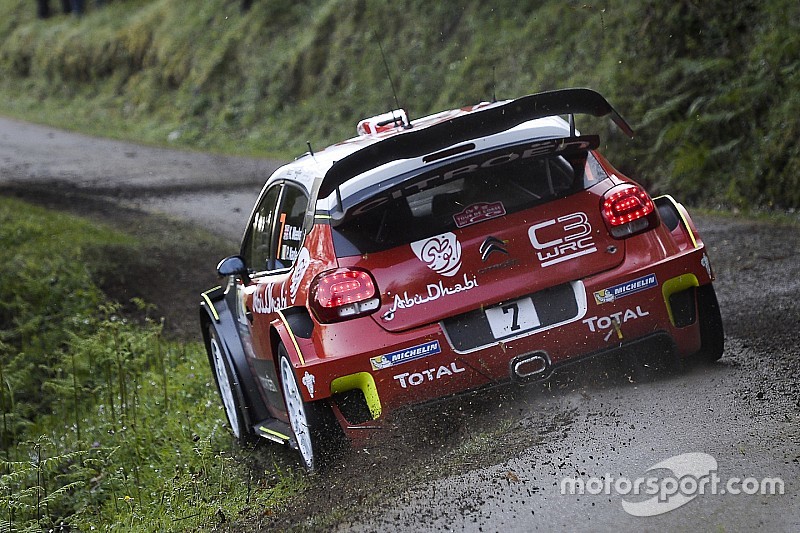 Meeke cierra el viernes como líder en Francia