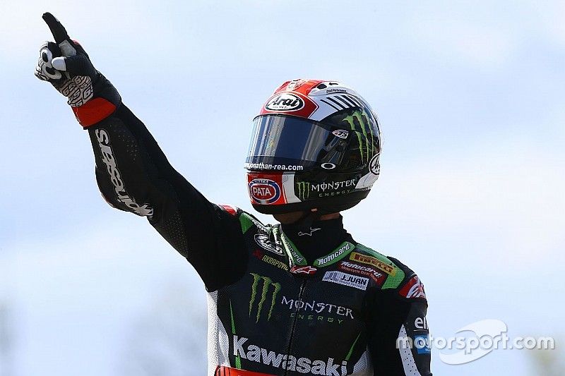 Race winner Jonathan Rea, Kawasaki Racing