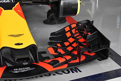 Red Bull: una saracinesca di flap nell'ala anteriore della RB13