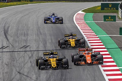 Palmer a rapproché son style de pilotage de celui de Hülkenberg