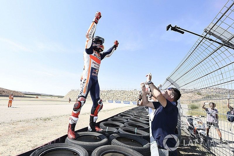 Le vainqueur Marc Marquez, Repsol Honda Team