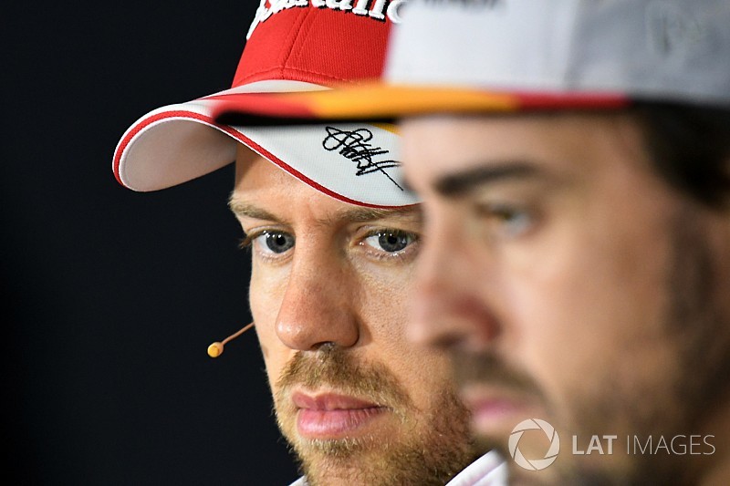 Vettel a Alonso: "Se sabe que no le gusta Ferrari"