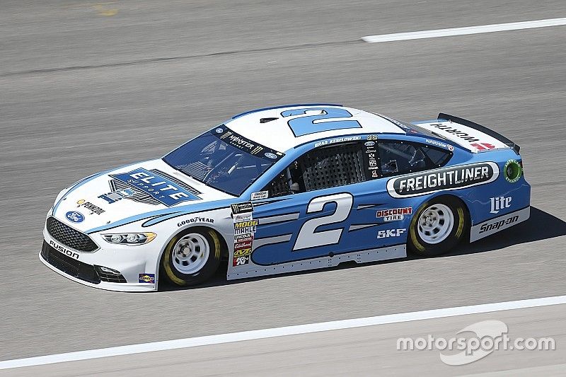 Keselowski snags runner-up finish on final restart