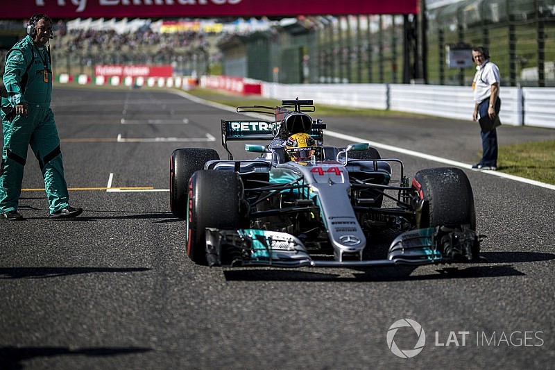 Mercedes ne s'inquiète pas pour le moteur de Hamilton