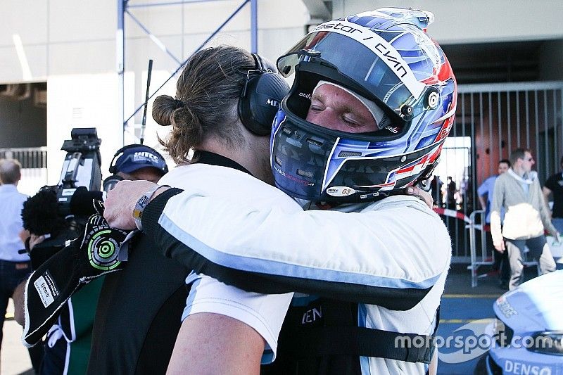 Le vainqueur Nicky Catsburg, Polestar Cyan Racing, Volvo S60 Polestar