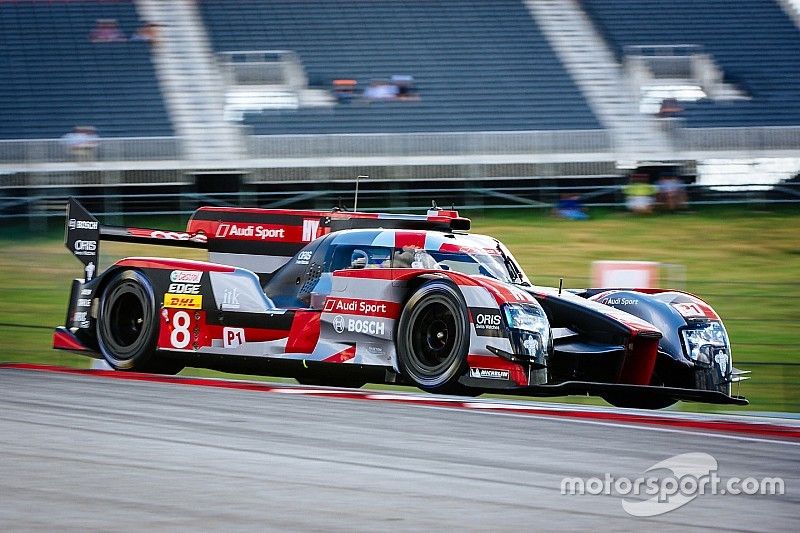 #8 Audi Sport Team Joest Audi R18 e-tron quattro: Lucas di Grassi, Loic Duval, Oliver Jarvis