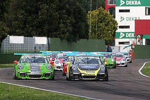 Mattia Drudi centra il suo primo successo stagionale nella Carrera Cup Italia a Imola