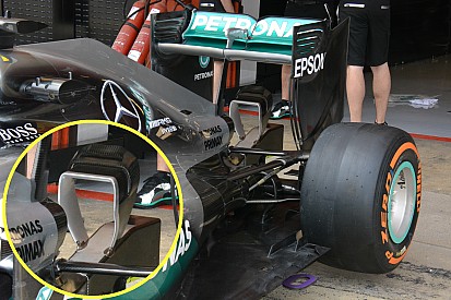 Bite-size tech: Mercedes' revised Y150 winglet
