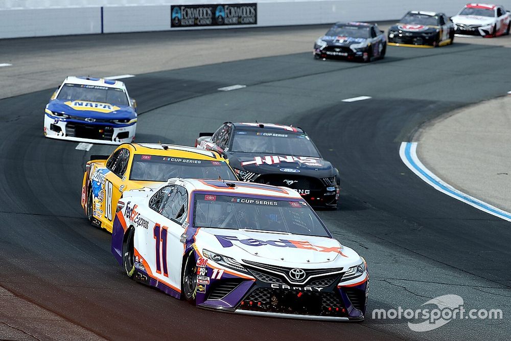 Hamlin lost out on Loudon win but loved the "great racing"