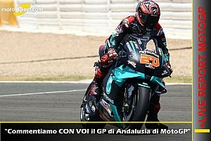 Report LIVE MotoGP: commentiamo CON VOI il GP d'Andalusia