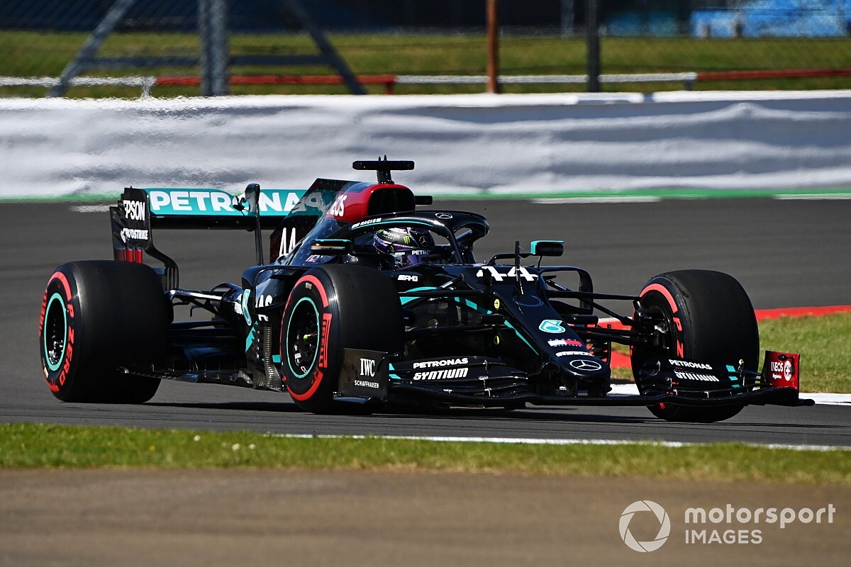 70. Yıl Dönümü GP 2. antrenman: Hamilton ve Mercedes lider, Vettel yolda kaldı!
