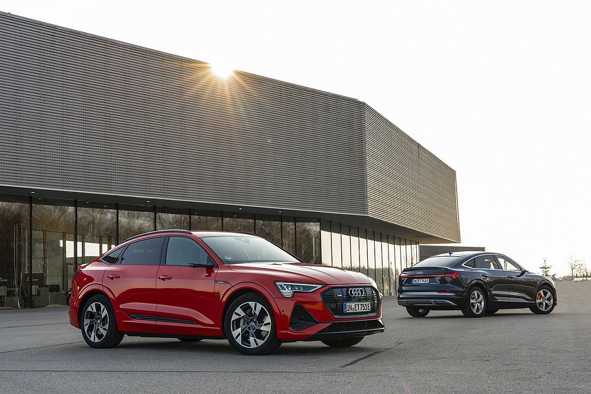 Mocne Audi e-tron S