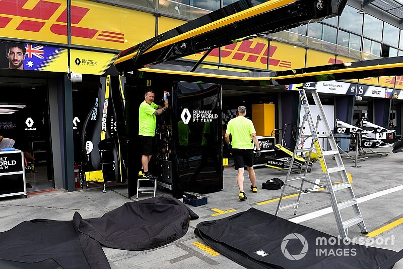 Renault F1 se anticipó al parón por el coronavirus