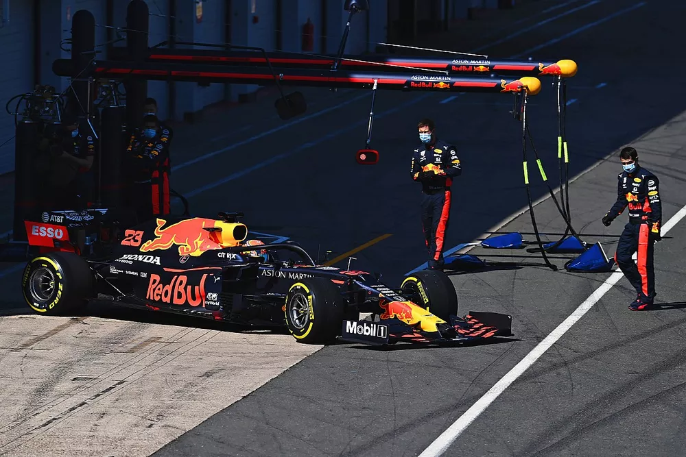 Alex Albon, Red Bull Racing RB16
