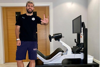 Il Kun Aguero correrà con Red Bull al Virtual GP di Spagna!