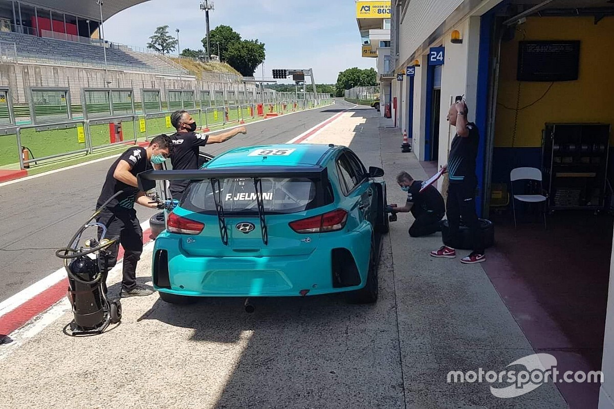 TCR Italy: Jelmini contento del test con la Hyundai a Vallelunga