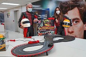 Autorama da Estrela homenageia Ayrton Senna com carros do piloto que marcaram época