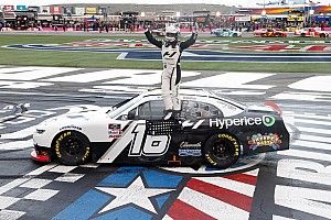 Allmendinger wins third straight Charlotte Roval Xfinity race