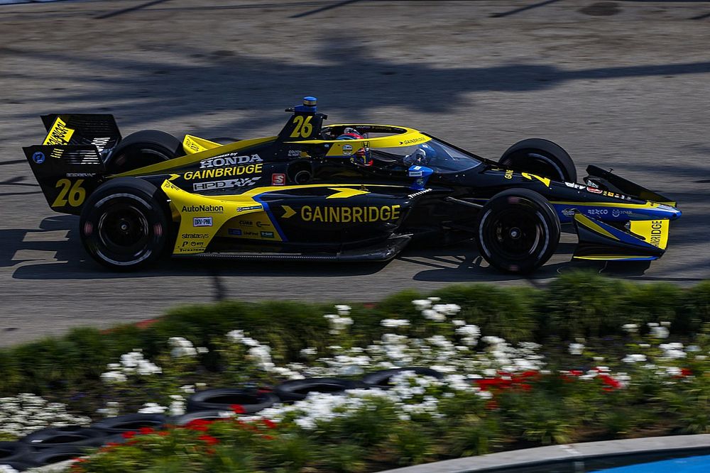 Long Beach IndyCar: Herta sets the pace again in second practice