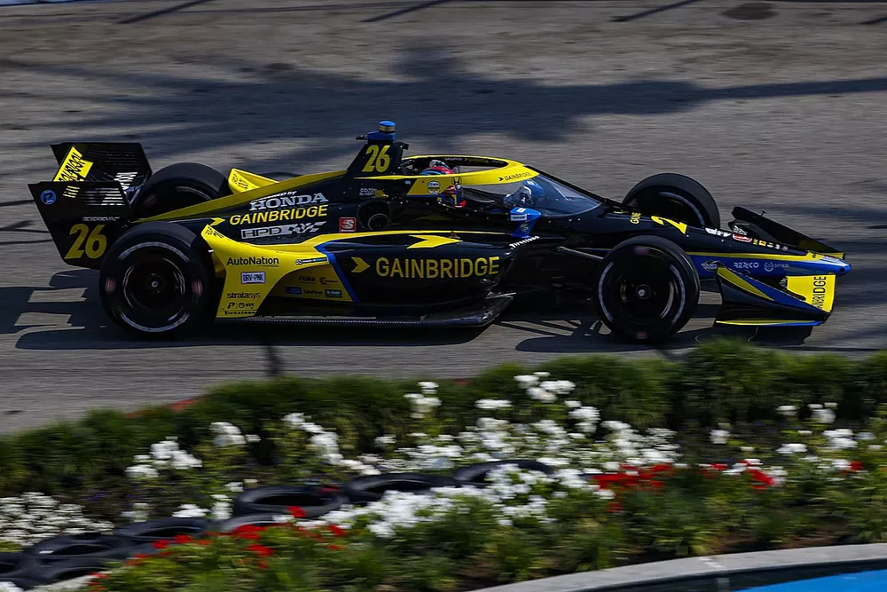 #26: Colton Herta, Andretti Autosport w/ Curb-Agajanian Honda