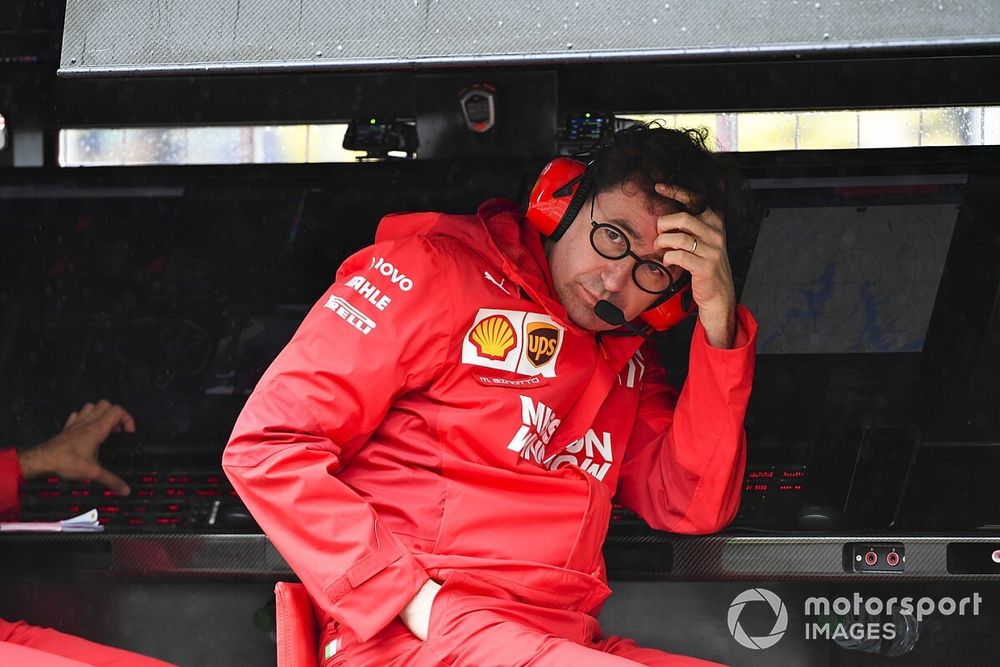 Mattia Binotto, teambaas Ferrari 