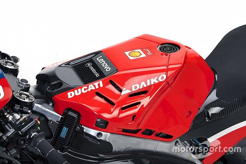 Dettagli della Ducati Desmosedici GP20