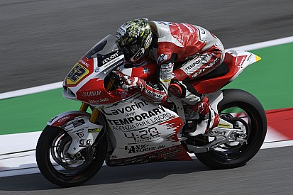 Moto2, Valencia, Libere 1: Manzi vola e va al comando