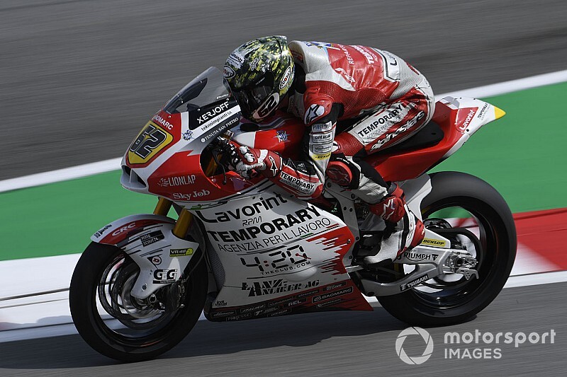 Moto2, Valencia, Libere 1: Manzi vola e va al comando