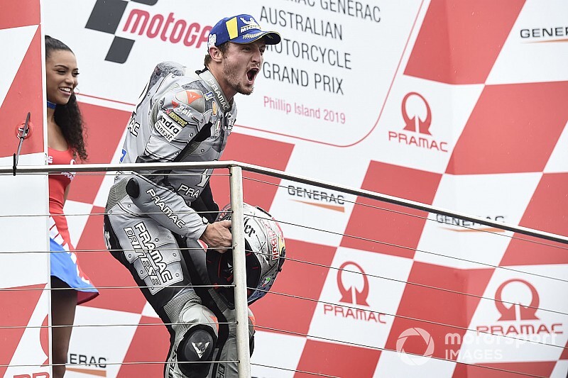 Miller 1er Australien sur le podium à domicile depuis Stoner !