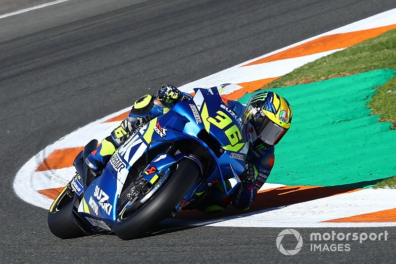 Neuer Suzuki-Motor in Valencia: Mir beim MotoGP-Test vor Rins