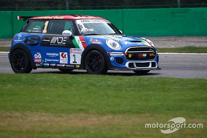 MINI Challenge, Monza: pole per uno scatenato Sandrucci