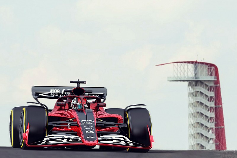 2021年F1赛车外形效果图