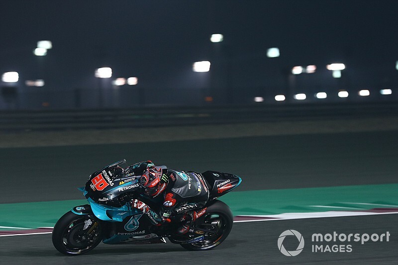 Así quedaría la parrilla de MotoGP tras el test de Qatar