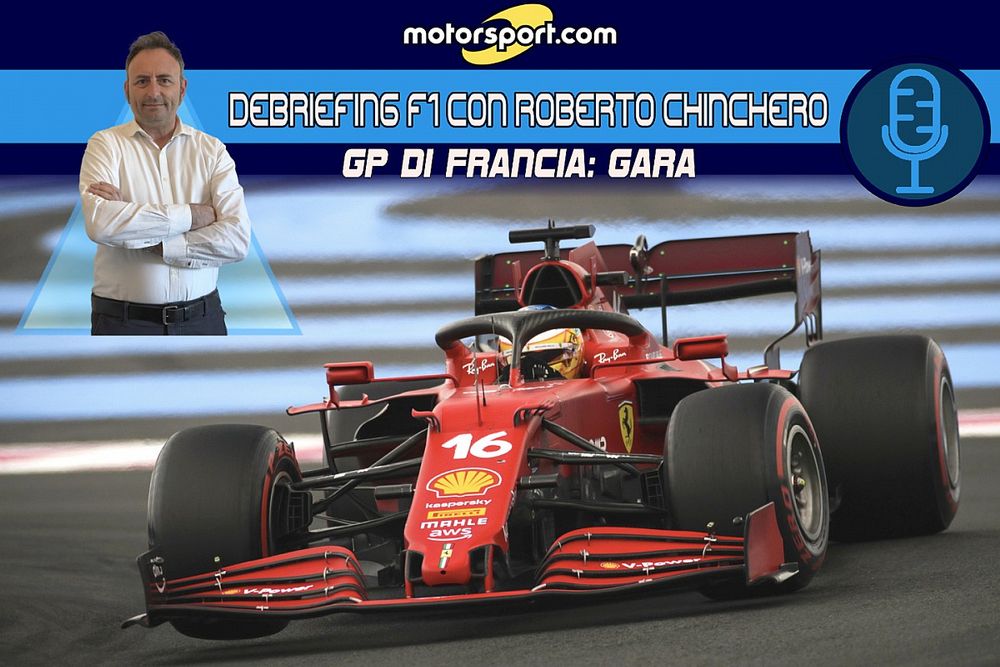 Cover "Debriefing F1 con Roberto Chinchero": GP di Francia, Gara