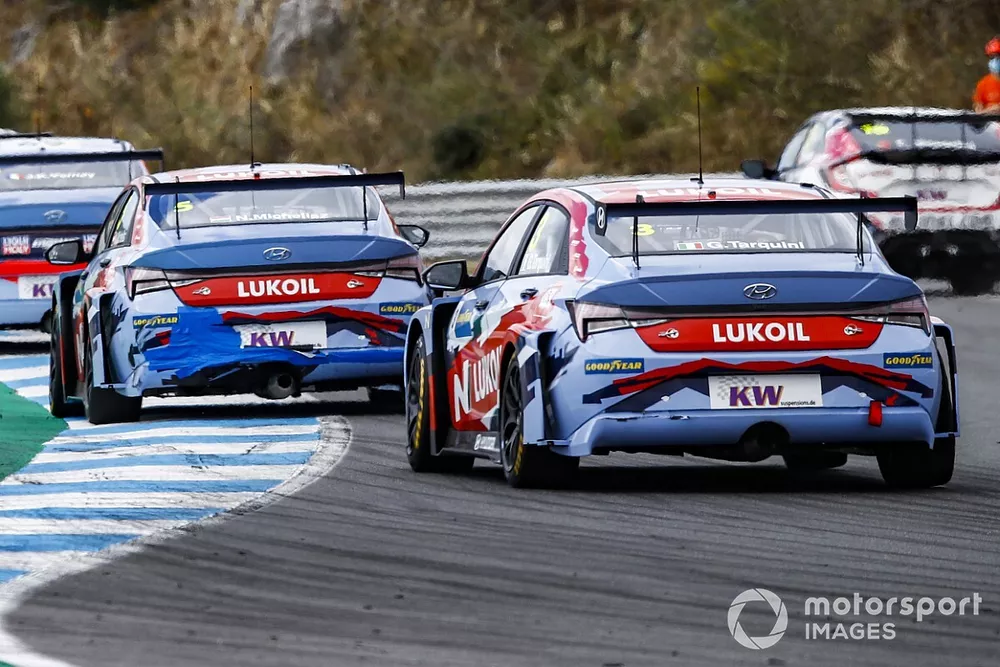 Gabriele Tarquini, BRC Hyundai N LUKOIL Squadra Corse Hyundai Elantra N TCR, Norbert Michelisz, BRC Hyundai N LUKOIL Squadra Corse Hyundai Elantra N TCR