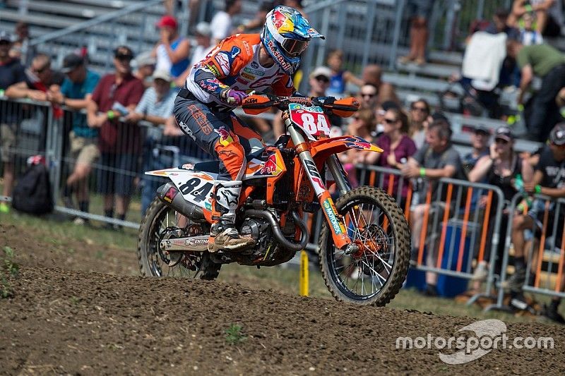 MXGP Frauenfeld: Herlings snelste in warm-up op verregende baan