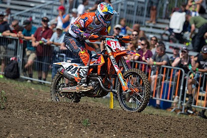 MXGP Frauenfeld: Herlings snelste in warm-up op verregende baan